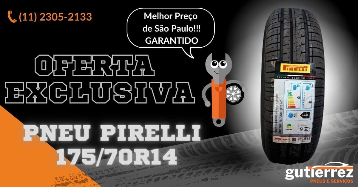 PNEU PIRELLI EVO ARO 14 É BOM