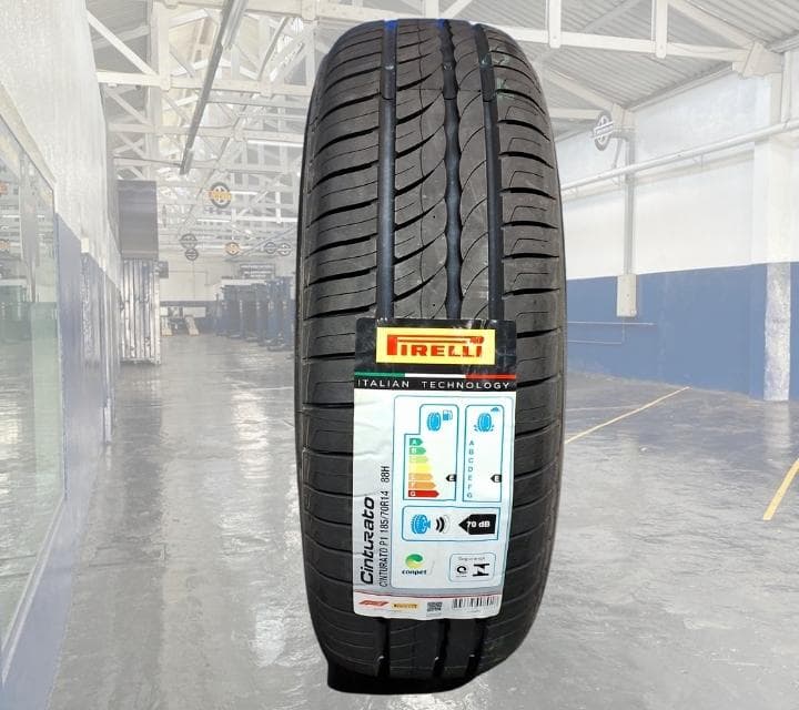 Pneu 185 70R14 Pirelli Cinturato P1 88H Gutierrez Pneus