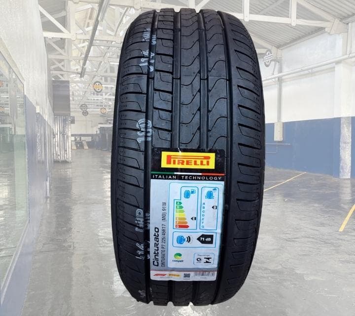 Pneu 225 45R17 Pirelli Cinturato P7 91W Gutierrez Pneus