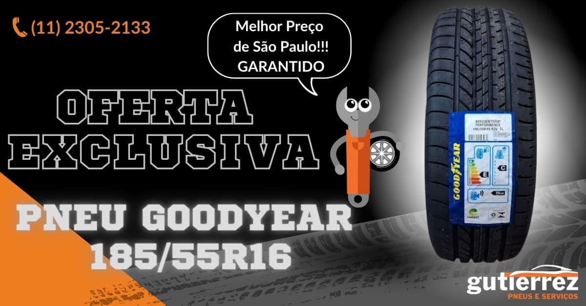Pneu 185/55R16 Goodyear Efficientgrip Performance 83V – Gutierrez