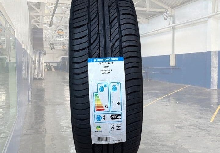 Esta imagem se refere ao Pneu 185/60R15 Sumitomo BC20 88H