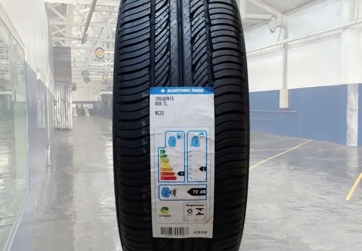 Pneu 195/60R15 Dunlop Sumitomo BC20 88H