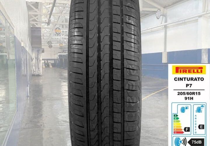 Esta imagem se refere ao Pneu 205/60R15 Pirelli Cinturato P7 91H